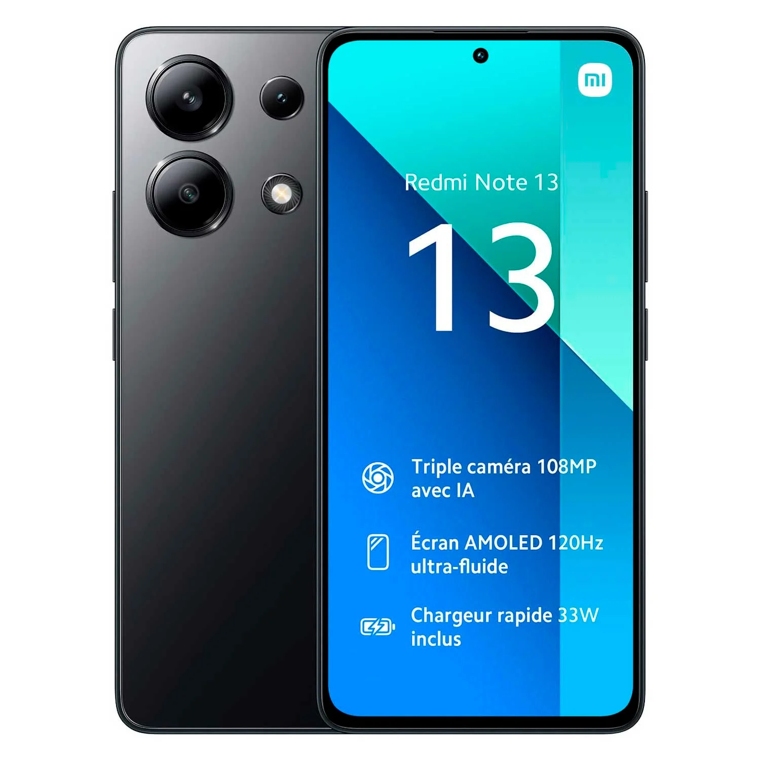 CEL XIAOMI REDMI NOTE 13 8GB+256GB MIDNIGHT